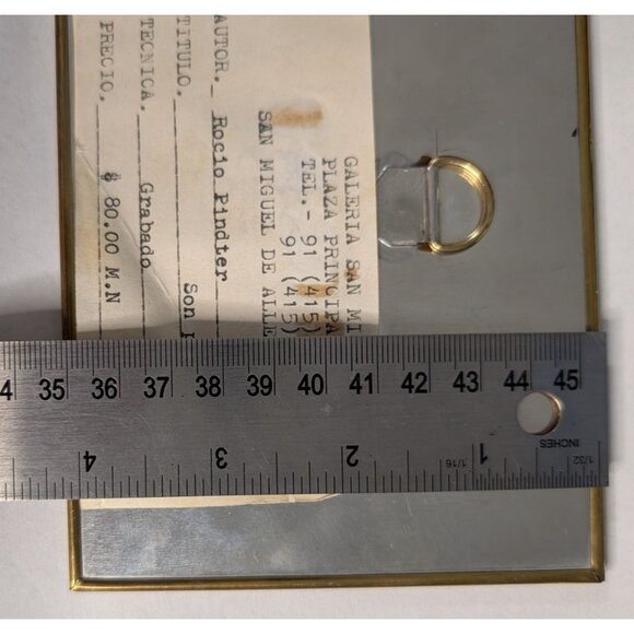 Rocio Pindter Embossed Floral Art Print Metal Frame 'These are for you' - Picture 10 of 13